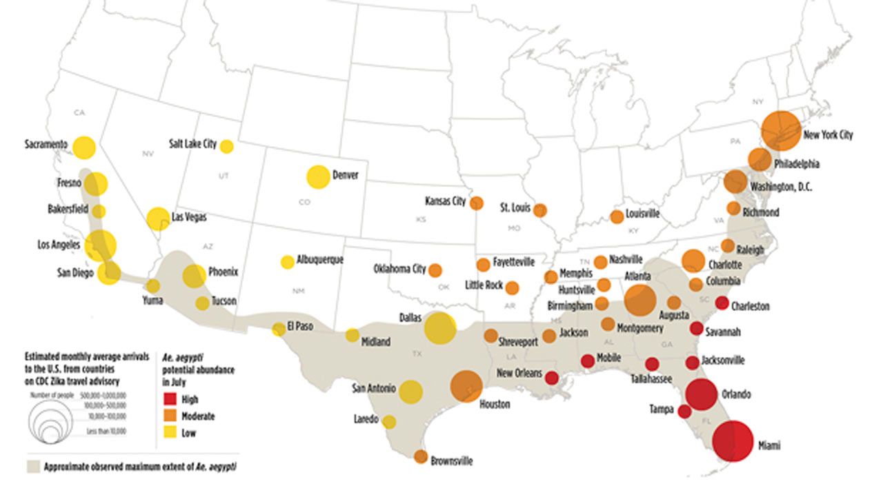 Health Officials: Zika Outbreak Unlikely In Oklahoma City