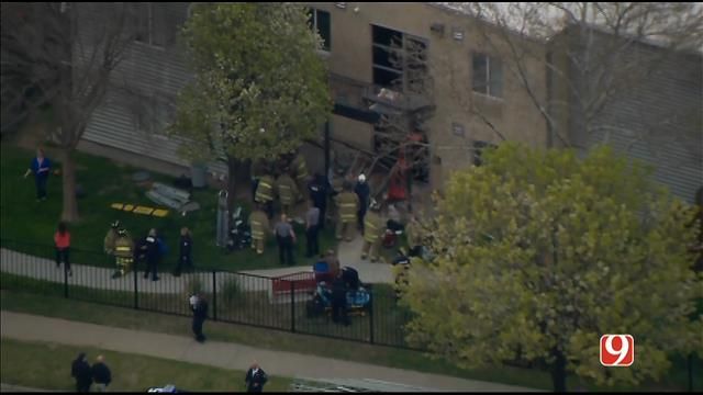 5 Injured In Balcony Collapse At City Rescue Mission In Downtown OKC