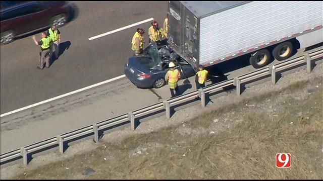 OHP Identifies Driver Killed After Crashing Into Semi On Turner Turnpike