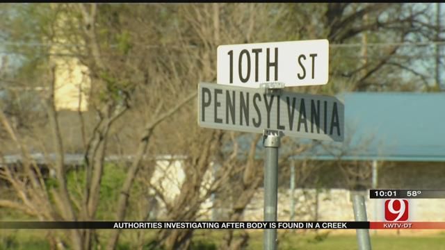 Body Found In Chickasha Creek