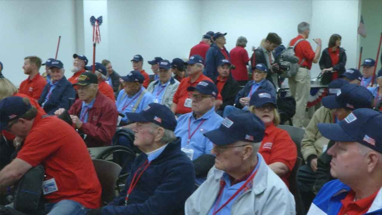 Oklahoma Veterans Embark On Final Honor Flight