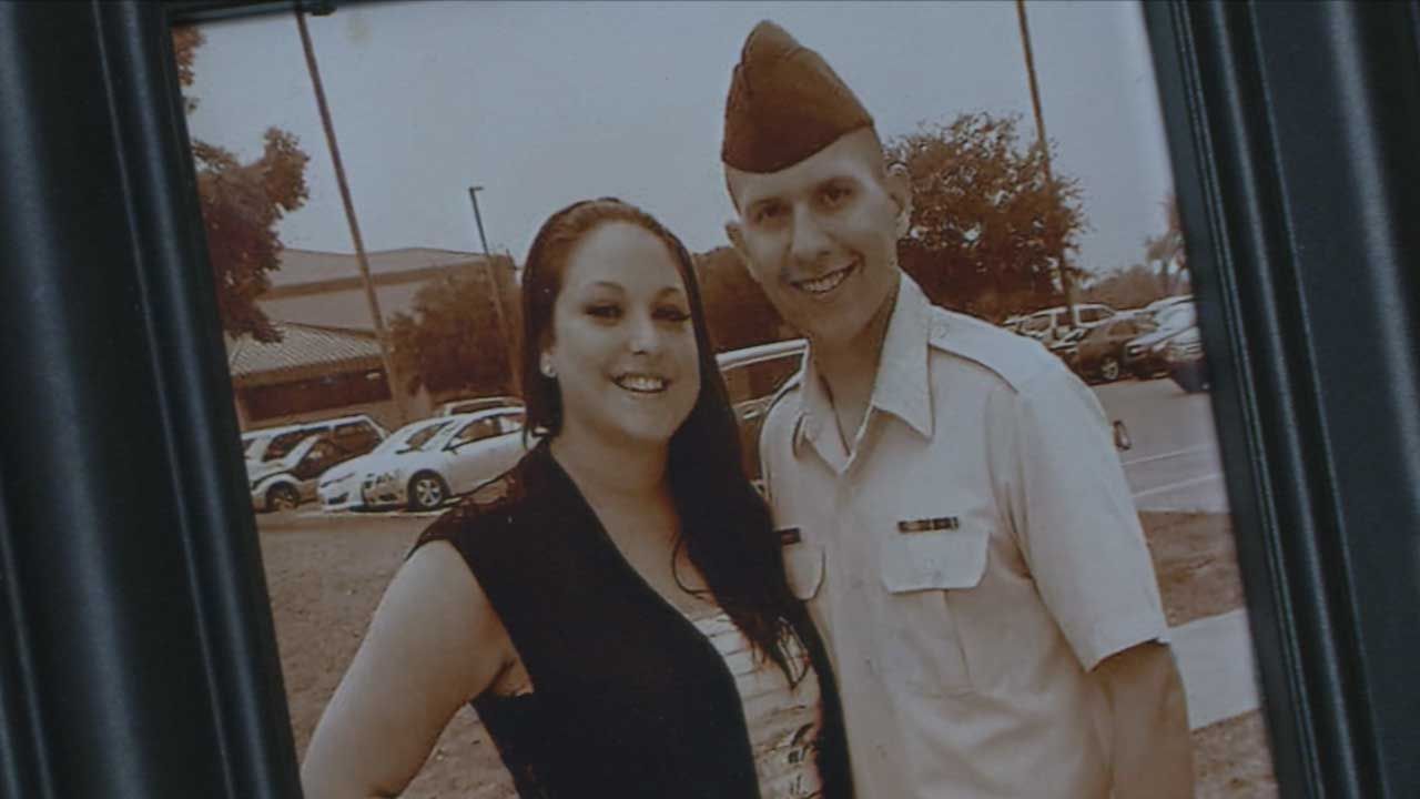 Community Rallies Behind Tinker Airman After Wife's Sudden Death
