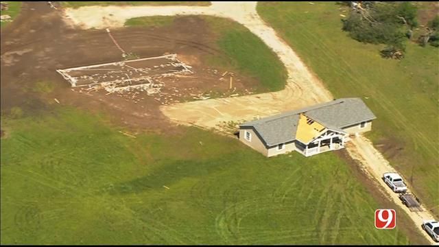 Bob Mills SkyNews 9 Surveys Oklahoma Tornado Damage