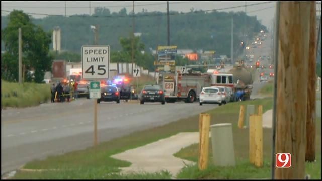 One Killed, One Injured In Collision Involving Bobtail Truck In OKC
