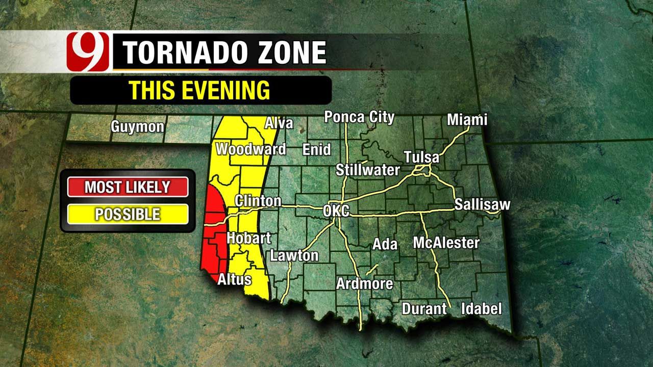 Tornado Touches Down In Woodward County Tulsa, OK