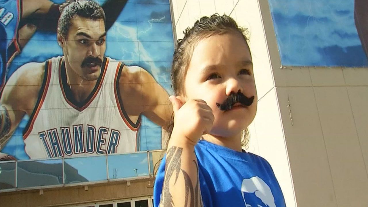 OKC Thunder's Biggest Little Fan: Meet Lil' Steven Adams