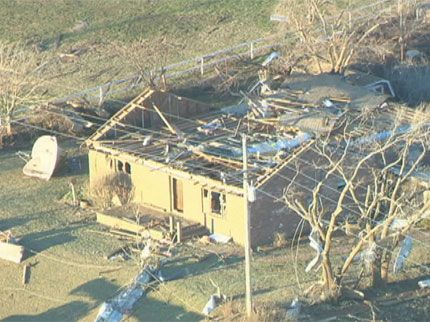Hammon Residents Begin Surveying Damage After Tornado - NewsOn6.com ...
