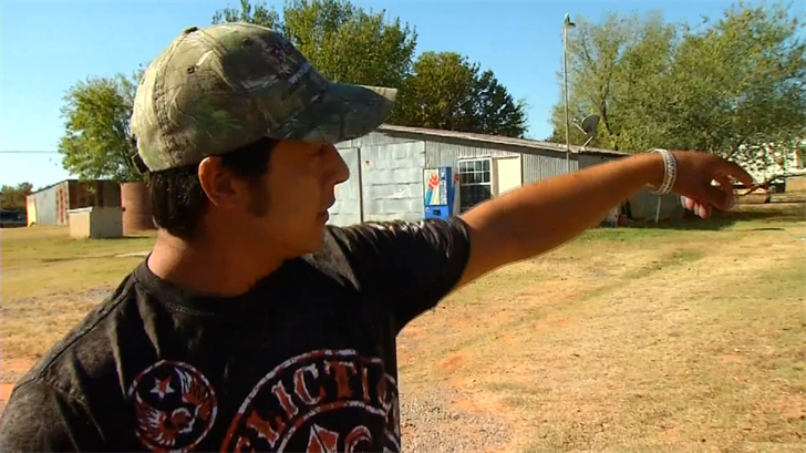 Residents Encounter Manhunt Suspect