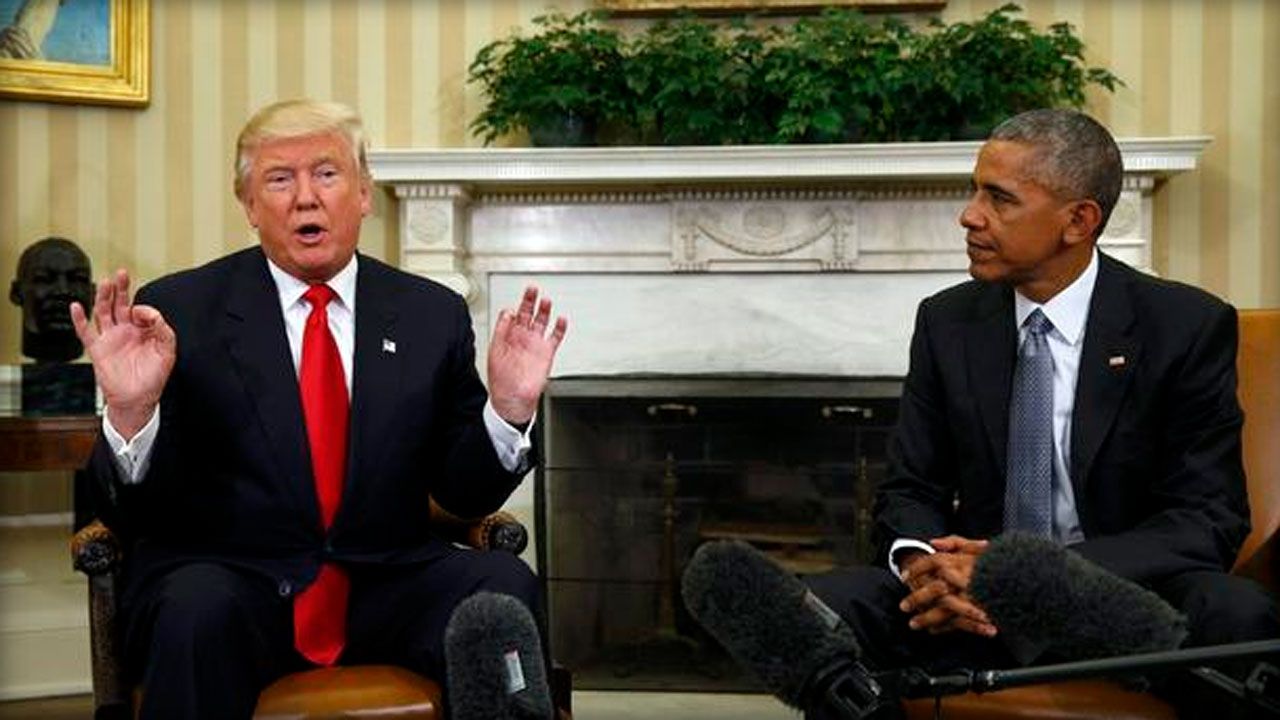 Obama, Trump Meet At White House