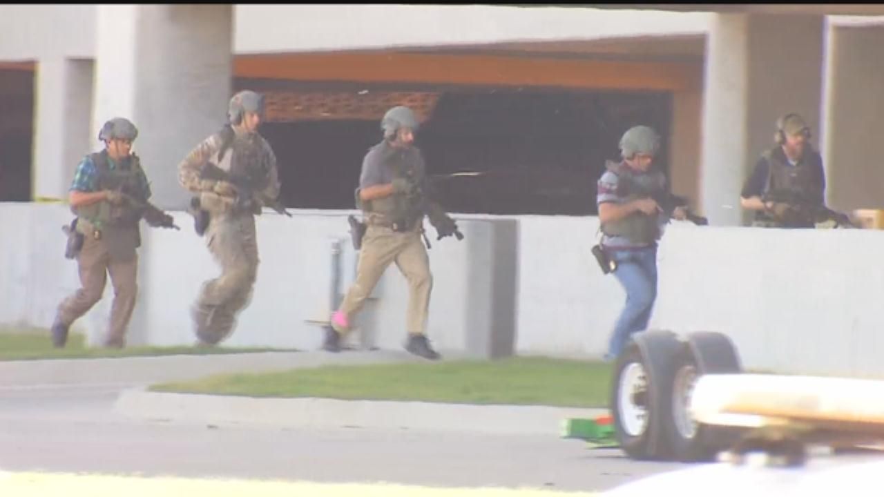 Will Rogers Airport Locked Down After Deadly Shooting, Police Search For Suspect