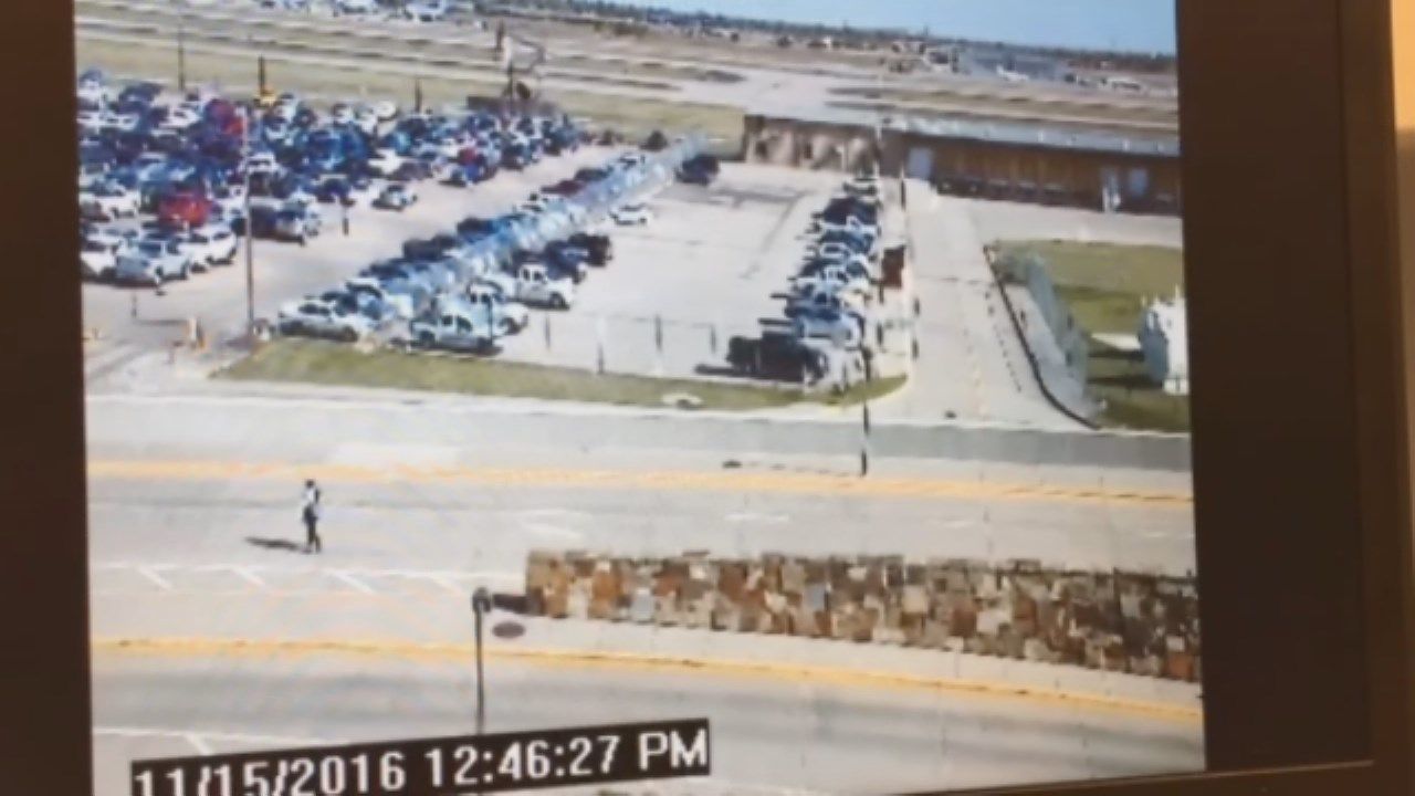 OKC Police Release Video From Airport Shooting
