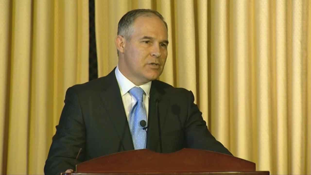 Scott Pruitt Addresses EPA Employees As New Administrator