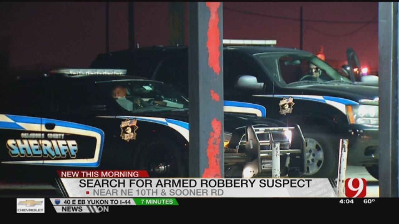 Armed Robber Holds Up NE OKC Gas Station