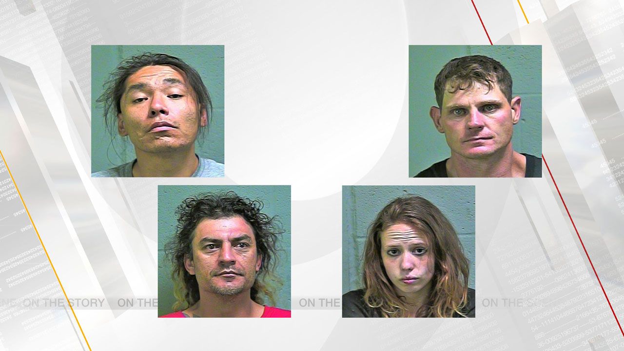 4 Arrested in Connection With Kidnapping Victims, Guns, Stolen Property Found Inside SE OKC Home