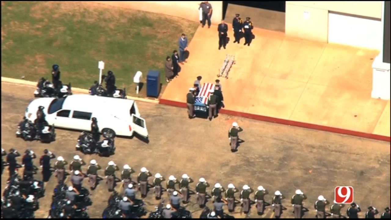 Funeral Services Held For Fallen Logan County Deputy David Wade