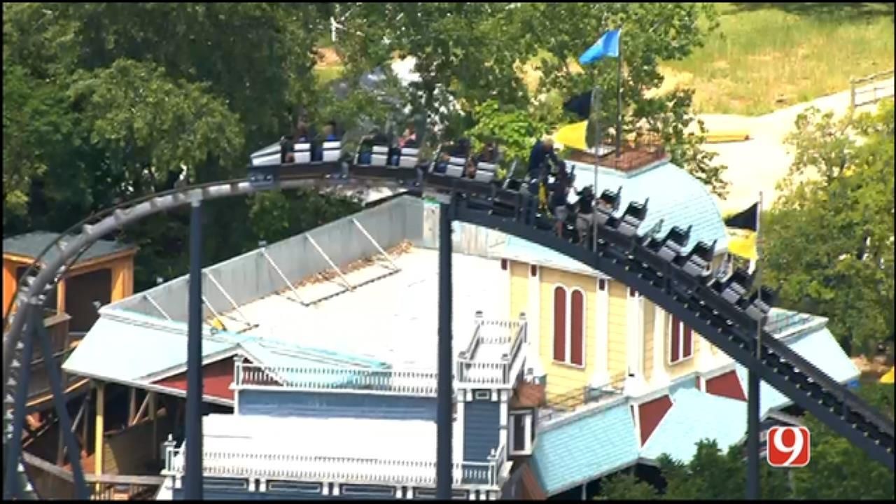 16 Rescued From Roller Coaster, Stuck On Track, At Frontier City