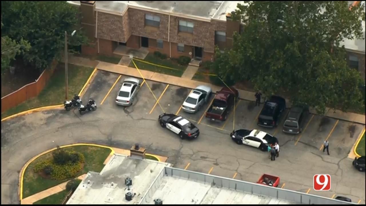 Police Respond To Domestic Shooting In MWC