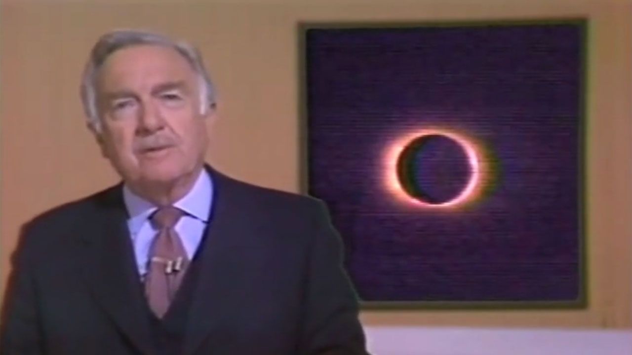 Walter Cronkite Reports On 1979 Total Solar Eclipse