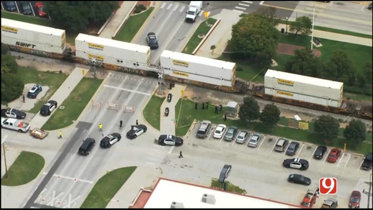 Cyclist Killed After Being Struck By Train In Norman