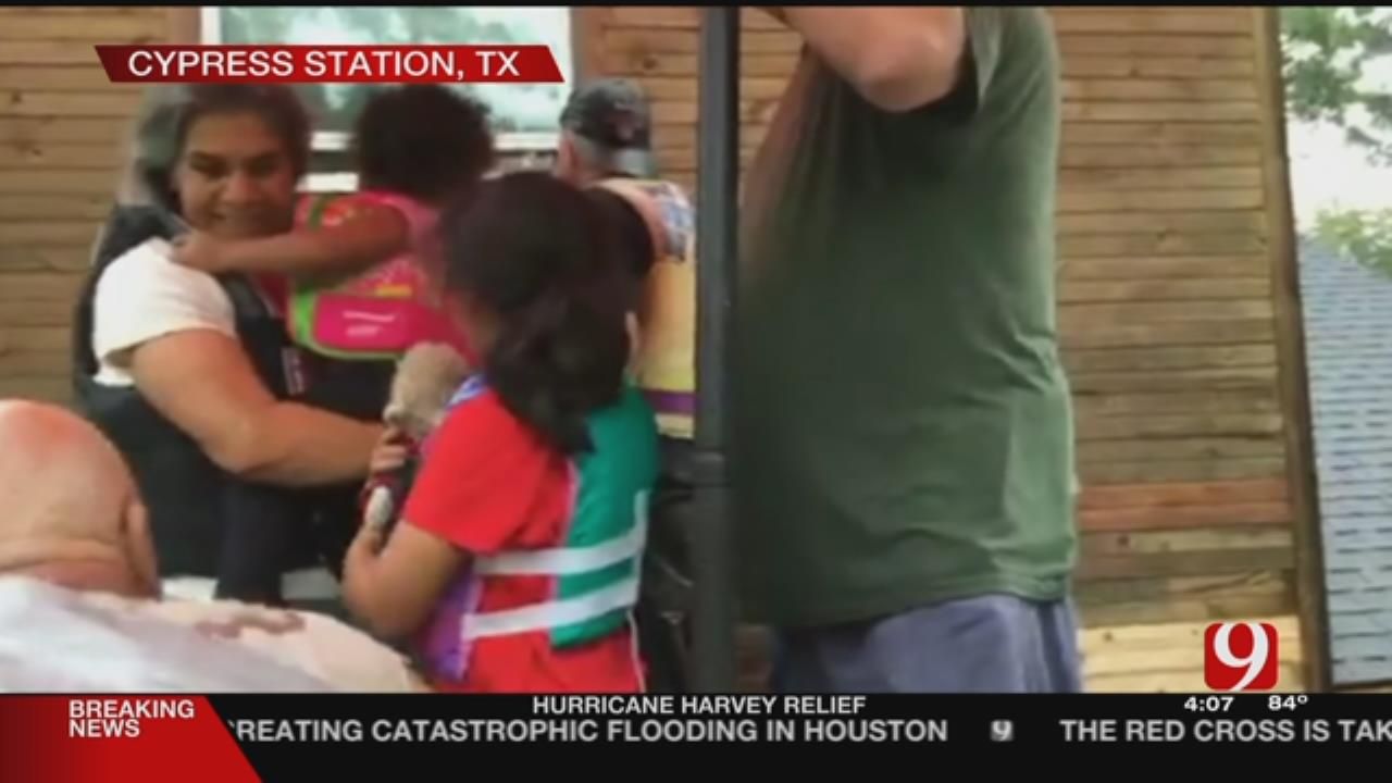 Thousands Rescued From Flood Waters In Houston Area During Harvey