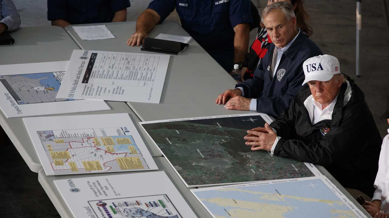 Trump Signs $15.3B Harvey Aid Package