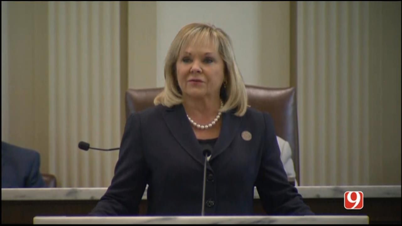 Gov. Fallin Gives Last State Of The State Address