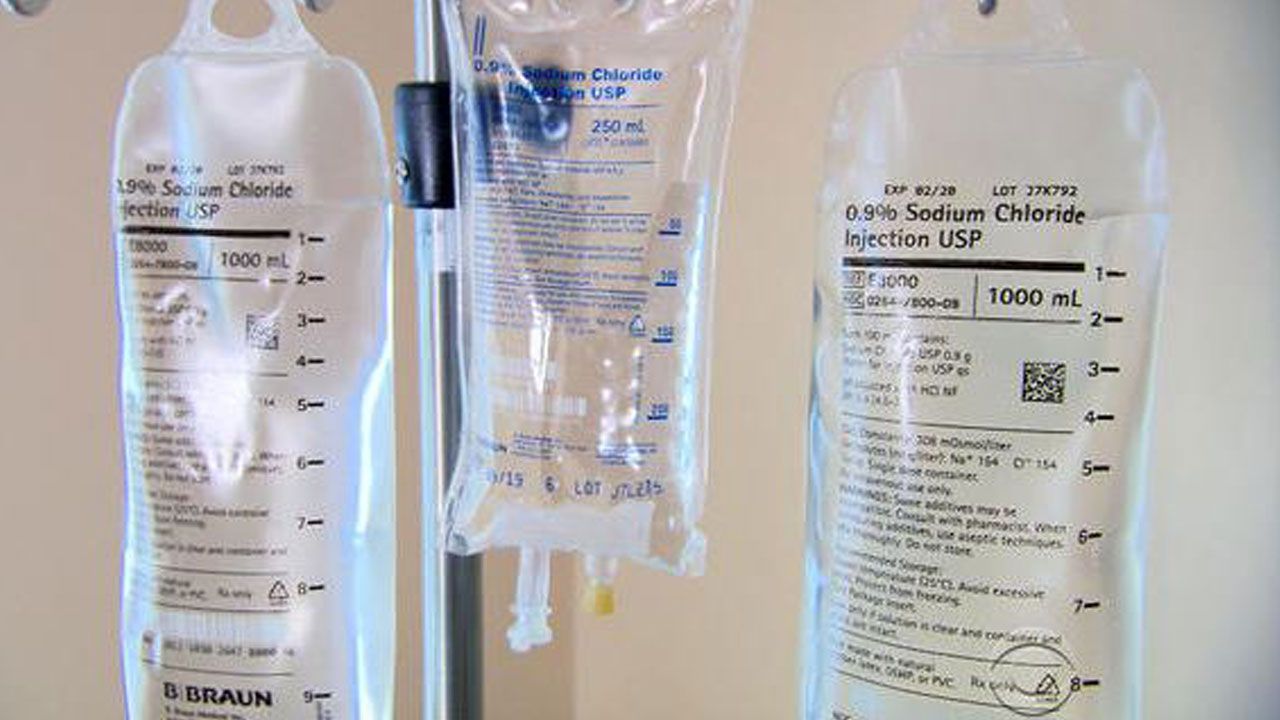 Doctors "Sound The Alarm" On Possible Harms Of Saline In IV Bags