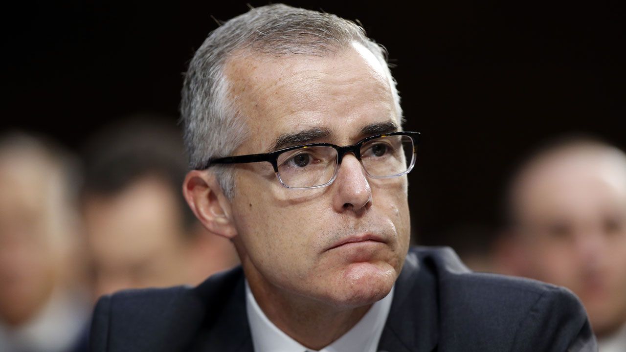 McCabe Says His Dismissal Part Of Trump's 'War' On FBI