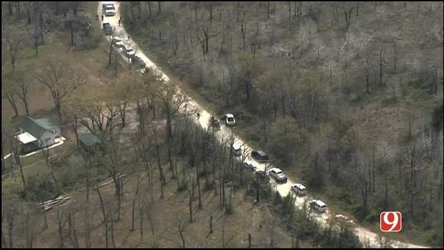 According to the Pottawatomie County Sheriff’s office, deputies were involved in a pursuit when the suspect crashed out near Post Office Neck Rd. and Highway 102.