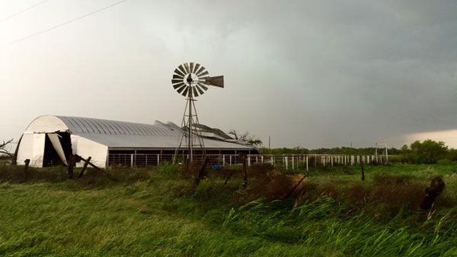 Severe Storms Cause Damage In Western OK