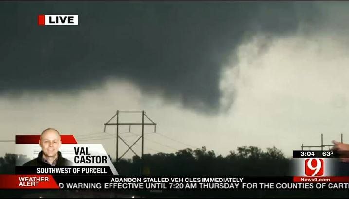 Purcell Schools Under Lockdown As Multiple Small Tornadoes Touch Down