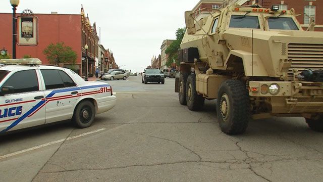 OK Police Departments Impacted By Federal Ban On Military Supplies