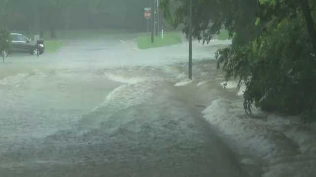 Search Resumes For Toddler Swept Away By Floodwater In Ardmore