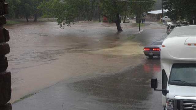 Falls Creek Releasing Campers Due To Flooding