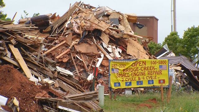 Families In Bridge Creek Sick And Tired Of Storm Debris Piles