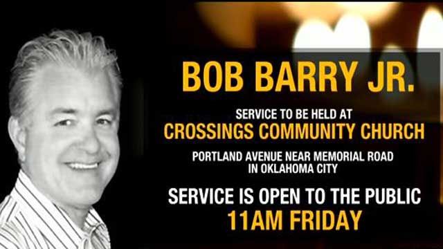 Memorial Service To Be Held For Bob Barry Jr. Friday
