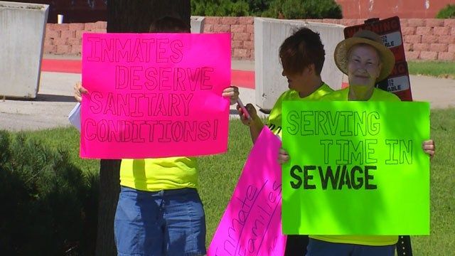 Family Holds Protest Against Conditions At Oklahoma County Jail