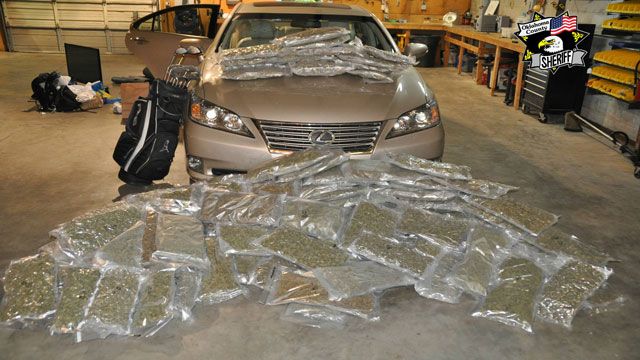 OK Co. Deputy Finds 130 Pounds Of Marijuana In Vehicle