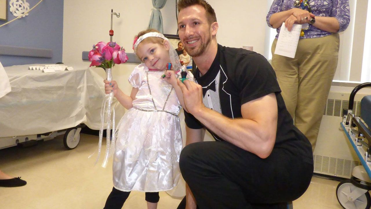 4-Year-Old Girl Battling Cancer 'Marries' Her Favorite Nurse