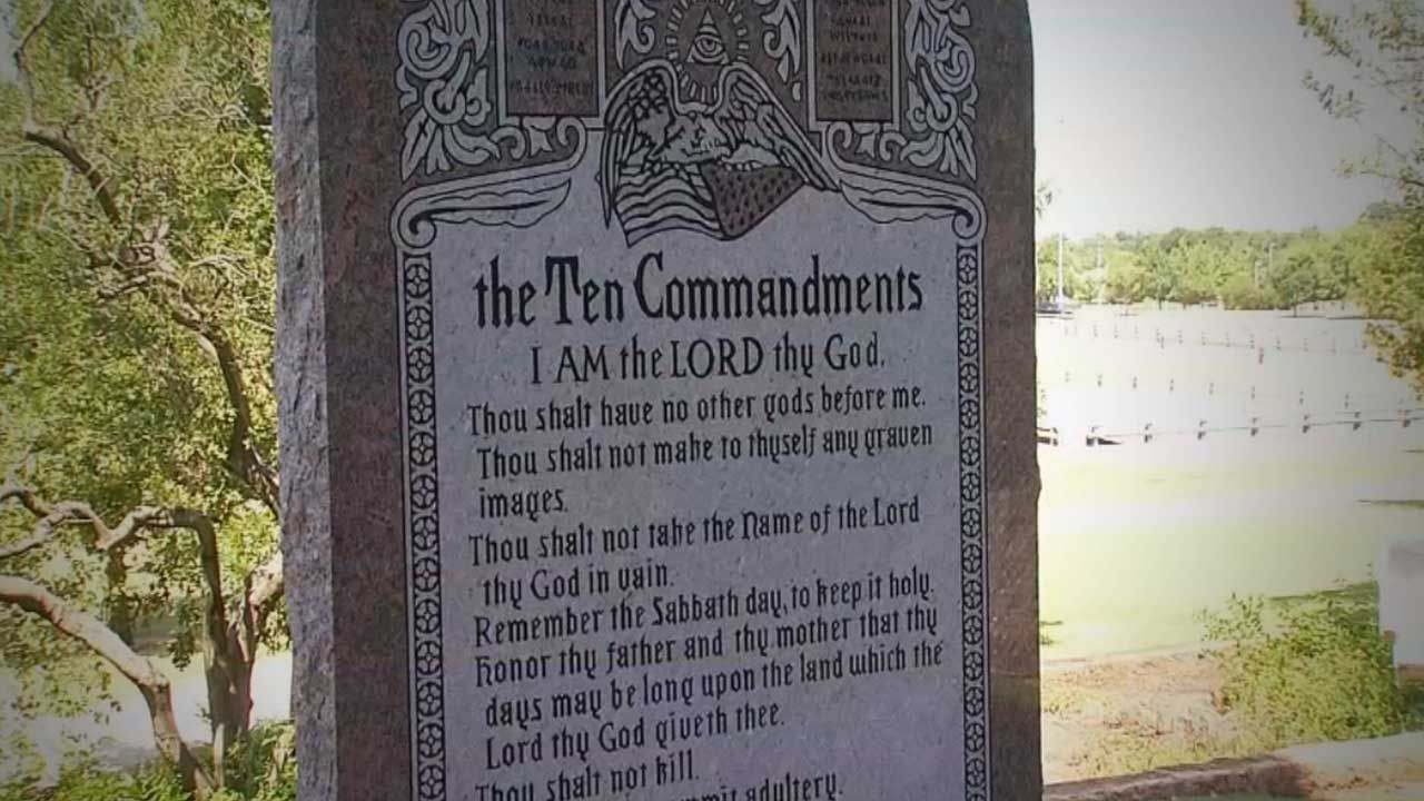 Oklahomans Continue To Debate Ten Commandments Monument Placed On State Grounds