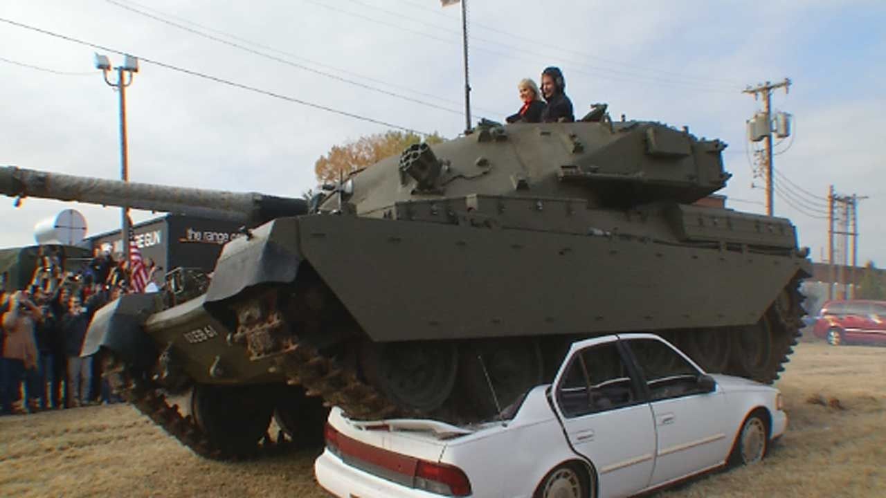British Tank Used From The 60's Into The 90's Up For Sale In OKC
