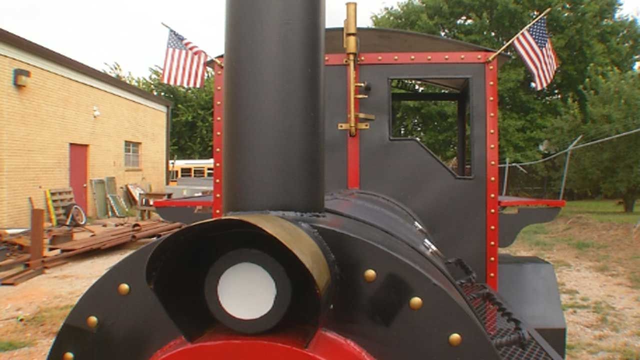 Luther Shop Students Create Unique Project With Donated Materials