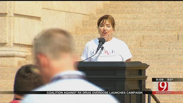 Citizens Rally At State Capitol Against Prescription Drug Abuse