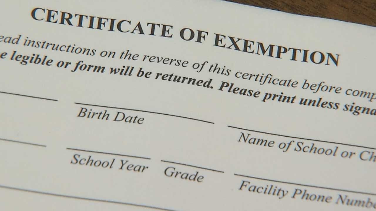 Oklahoma Stagnant In Number Of Non-Medical Exemptions From Vaccination