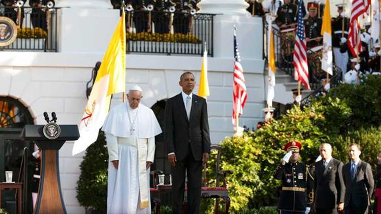 Pope Francis Draws Attention To Climate Change In Remarks At White House