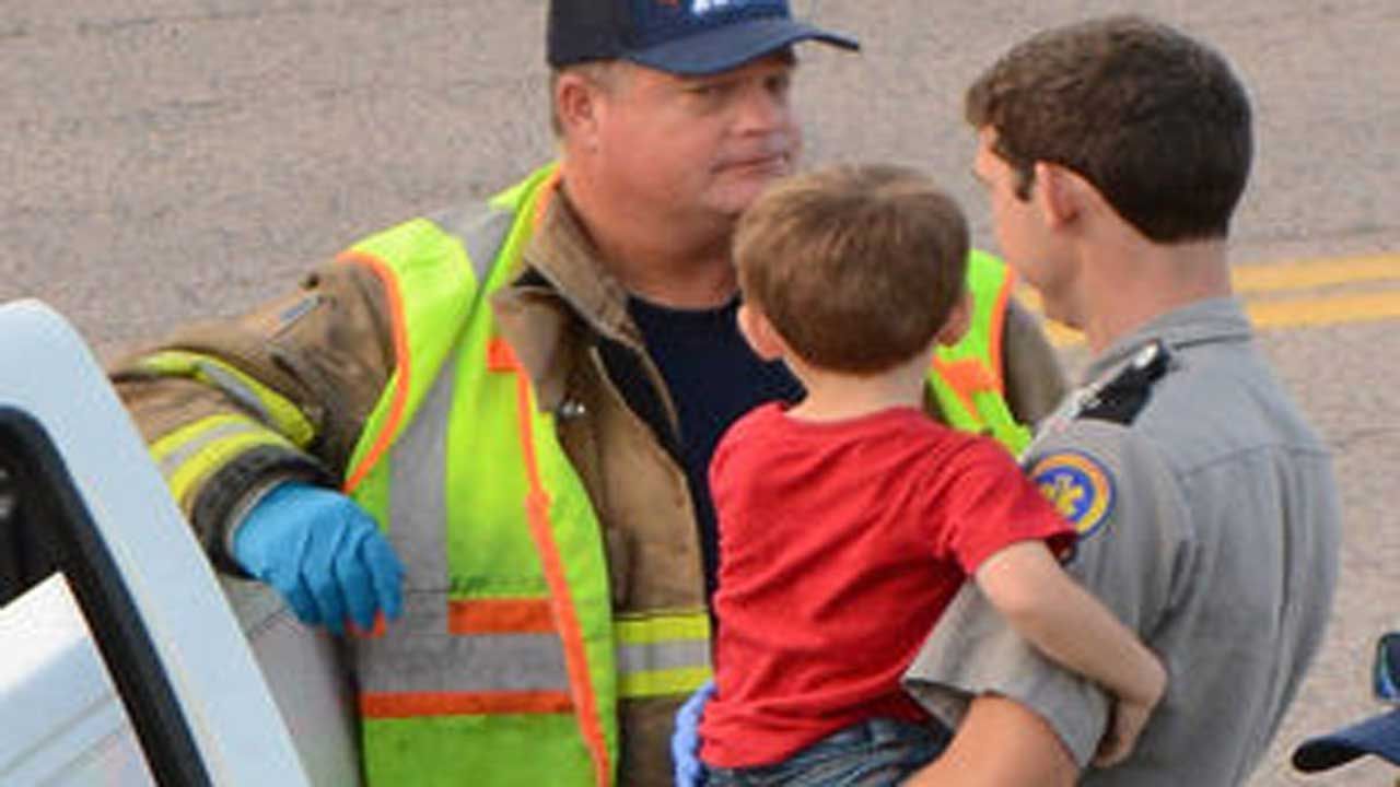3-Year-Old Oklahoma Boy Drives Pickup After Mother Falls Out