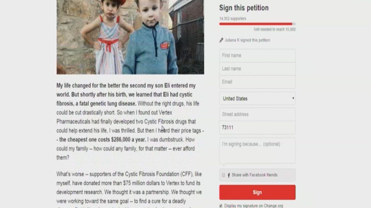 OK Mother Uses Social Media To Take On Drug Company's Prices