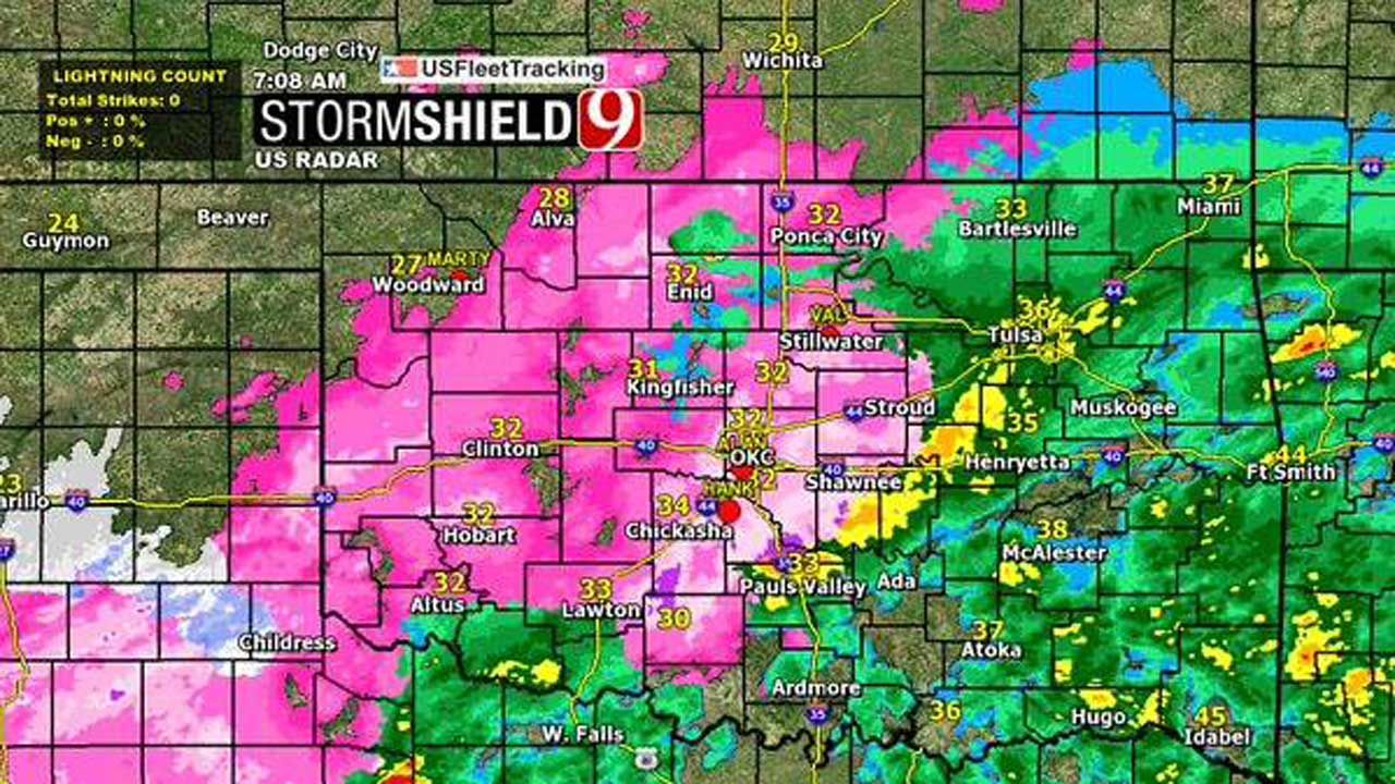 ODOT Travel Conditions Across Oklahoma