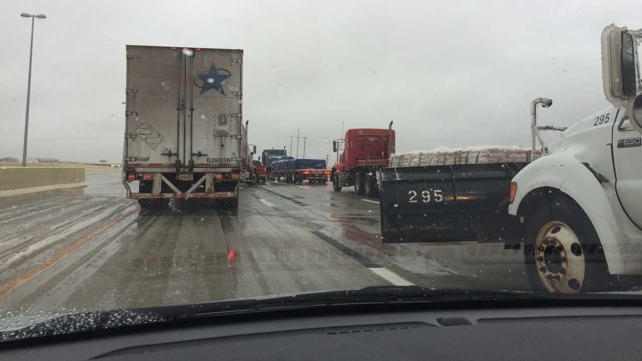 I-40, Kilpatrick Turnpike Reopen After Downed Power Lines In West OKC Metro