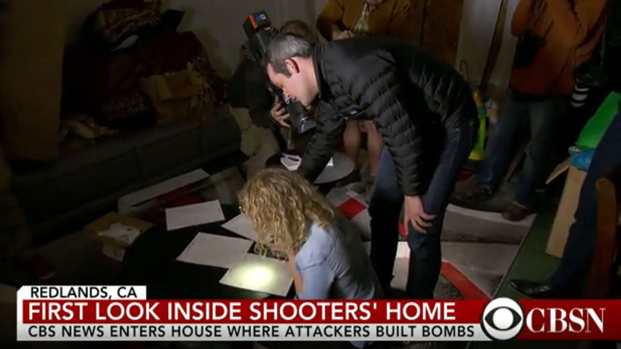 CBS News Goes Inside San Bernardino Shooters' Home